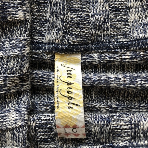 Free People Clarissa Mock Neck Ribbed Sweater - Picture 7 of 8